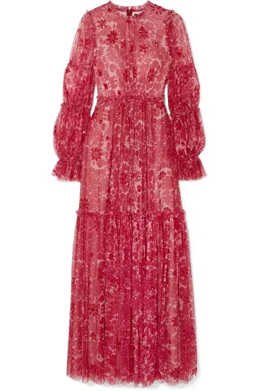 Needle and Thread Anya Embellished Gown Red Size 8 photo 6
