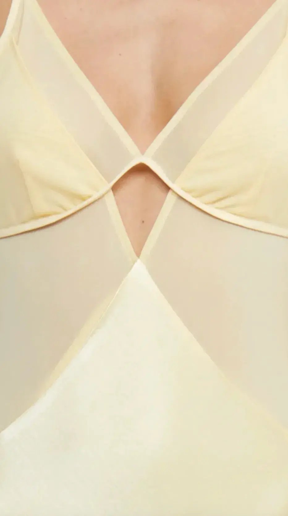 Bec & Bridge: Margot V Maxi Dress Butter Yellow - Size 6 photo 4