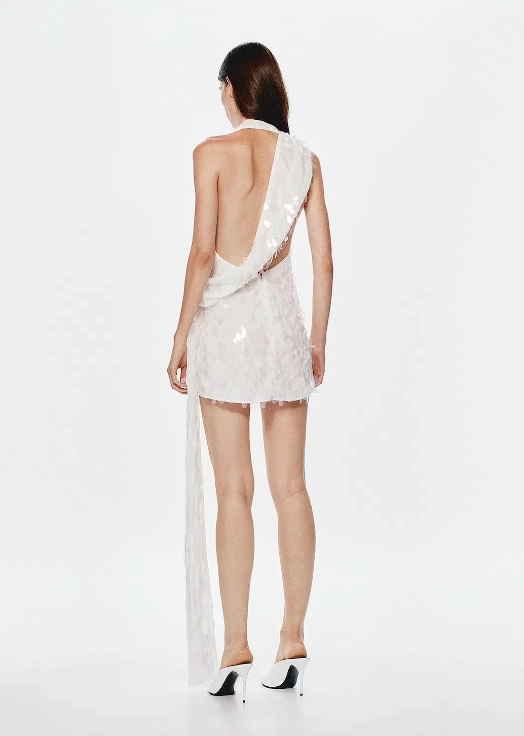 MISHA THE SAPPHIRE SEQUIN MINI DRESS. SIZE S / AU 8 photo 3
