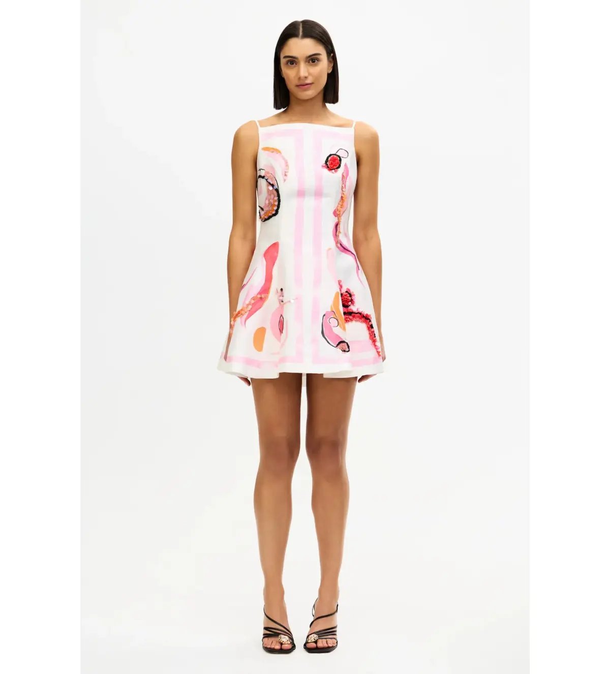 Acler Pennick Mini Dress in Blush Size AU 6 photo 2