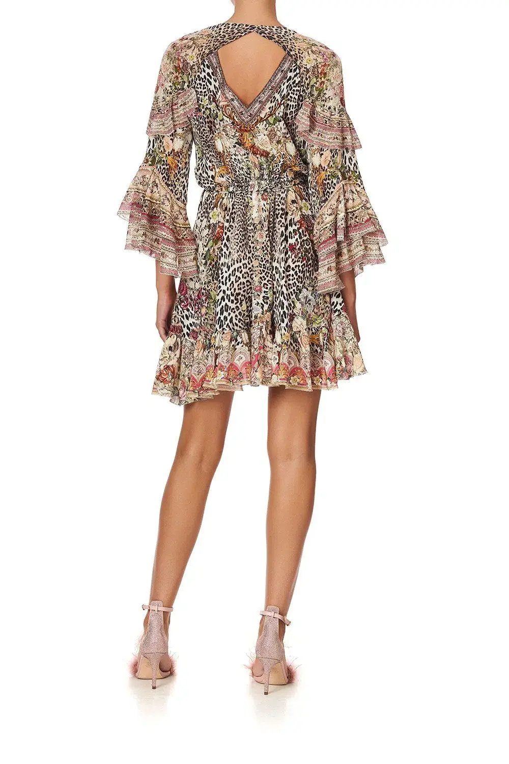 Camilla Anarchy at Annabels Short Wrap Dress Print Size 14 photo 2