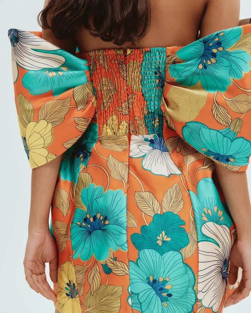 Alemais Piato Sculpt Mini Dress Floral Size 10 photo 4