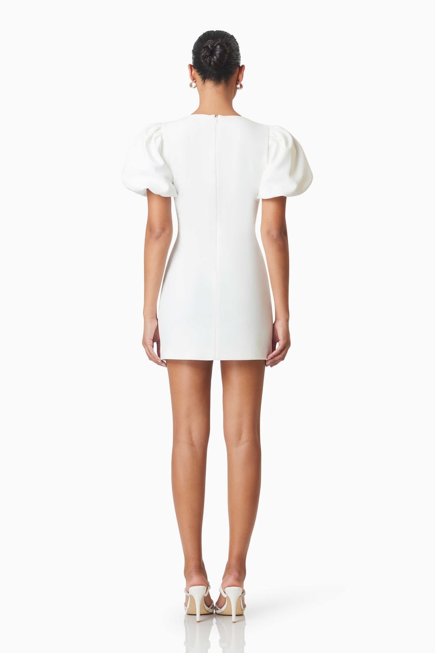 Elliatt Delia Mini Dress - Ivory photo 3