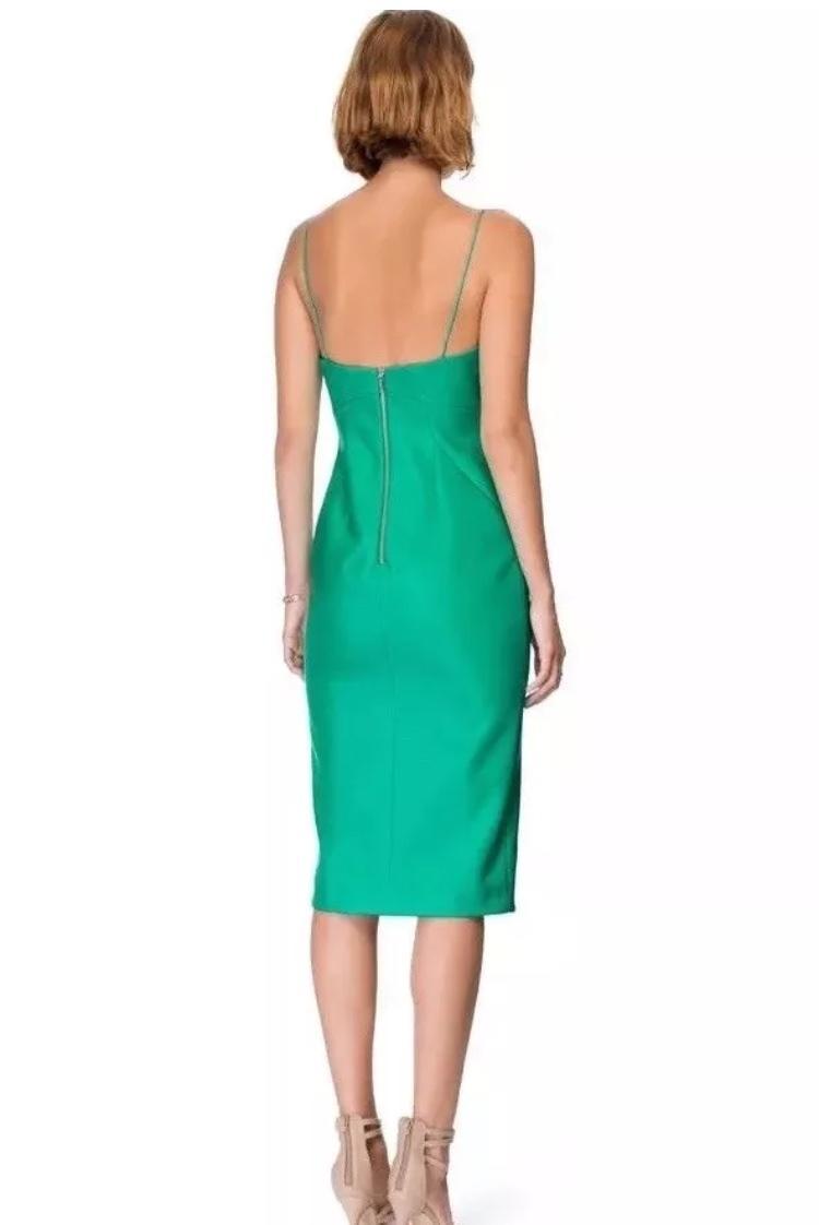 Nicholas Bonded Silk Diagonal Dress photo 3