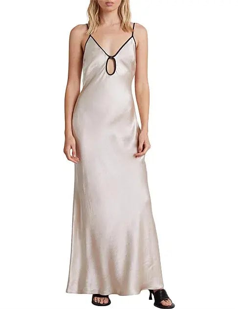 Bec & Bridge Kara Keyhole Dress Sand Size 10 photo 2