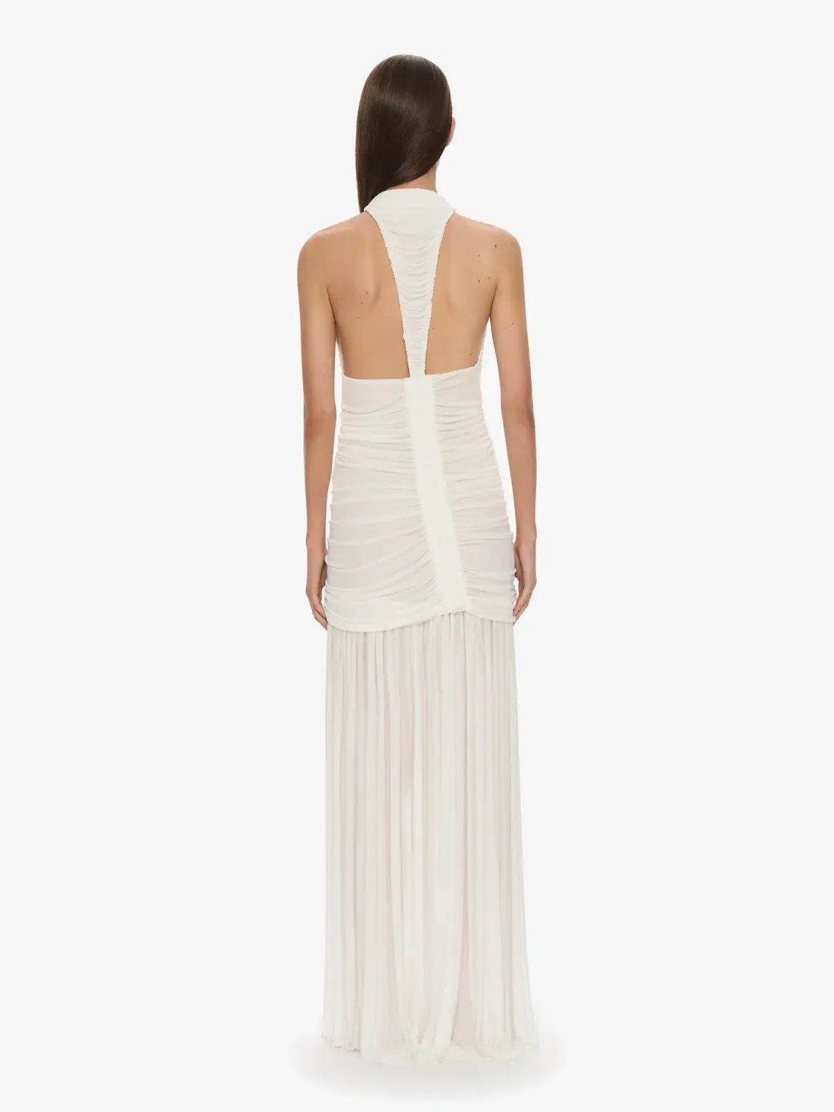 Christopher Esber Orion Gown White Size 10 photo 2