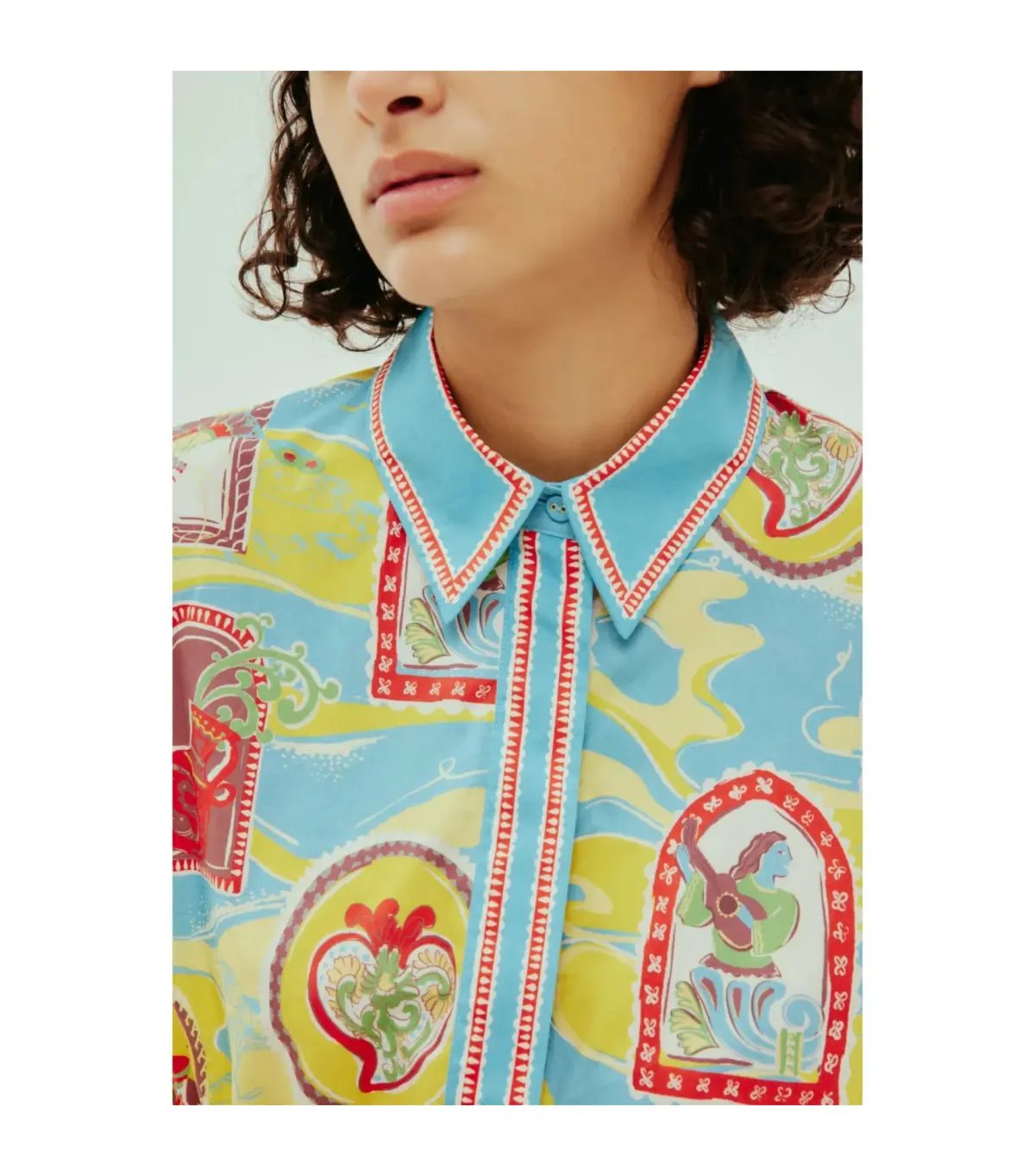 Alemais Emilio Shirt Multi Size AU 12 photo 2