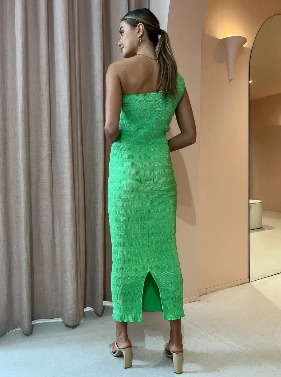 Lidee Gigi Smocking Midi Gown Green Size 8 / S photo 2