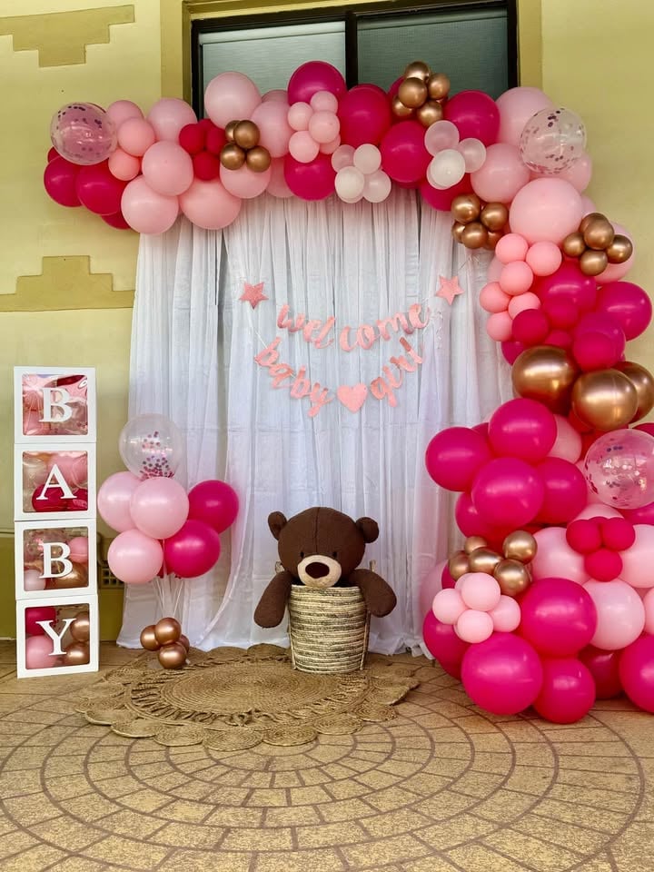 Balloon Garland for Sale/Setup for birthdays,baby shower, gender reveal, anniversary,All occasions! photo 8