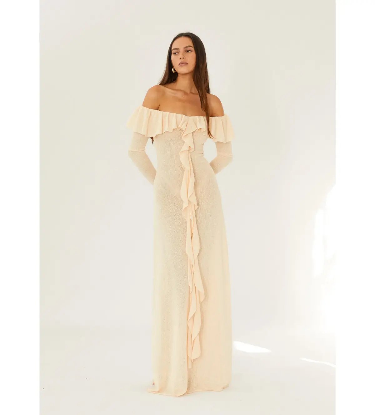 Arcina Ori Mila Dress Cream Size S/Au 8 photo 2