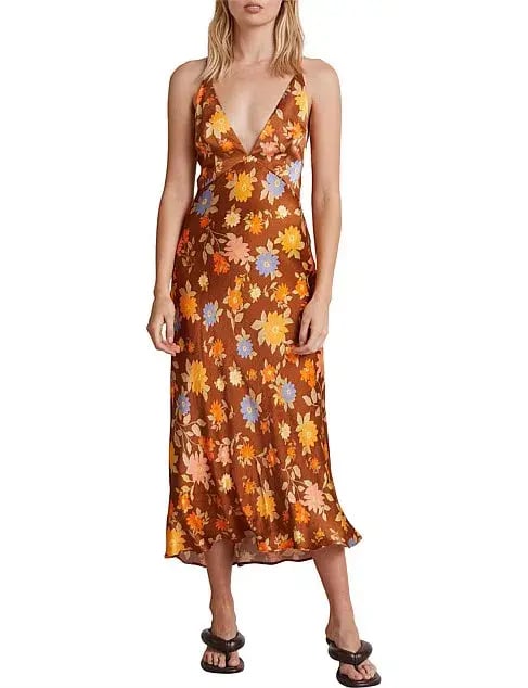 Bec & Bridge Valentina Midi Dress Print Size 8 photo 2
