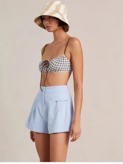 Bec & Bridge Phoebe Top & Short Set Size 8 photo 6