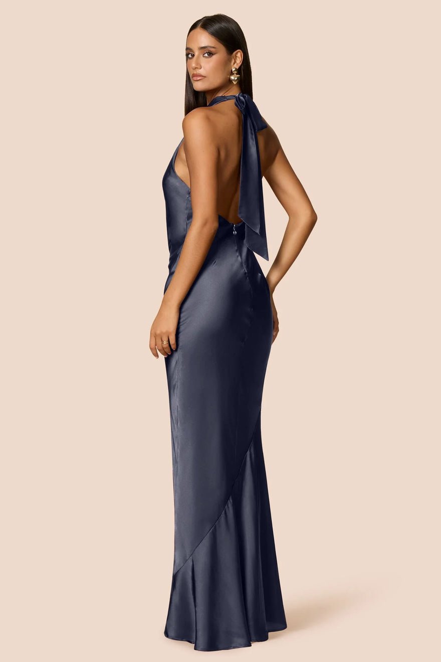 Nookie Penelope Halter Gown - Twilight photo 4
