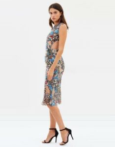 Bronx & Banco Birds of Paradise Midi Dress photo 4
