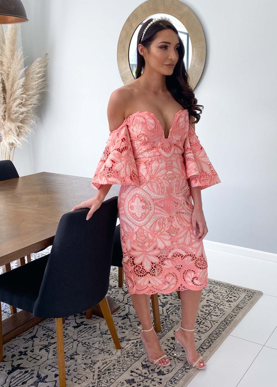 Thurley Orissa Lace Strapless Dress photo 3