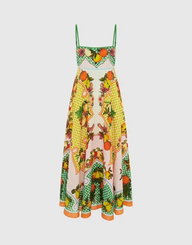 Alemais Lemonis Sundress Multi Print Size 12 photo 6