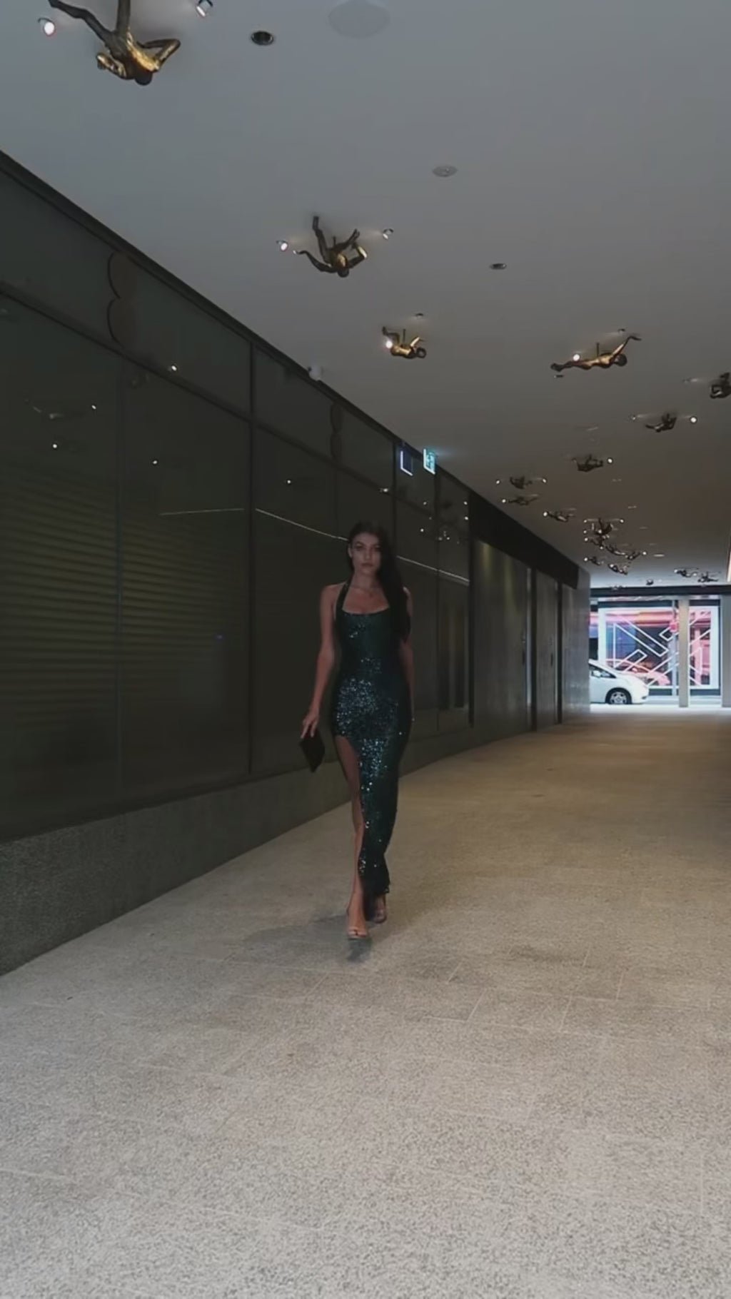 Fantasy Gown in Emerald photo 3