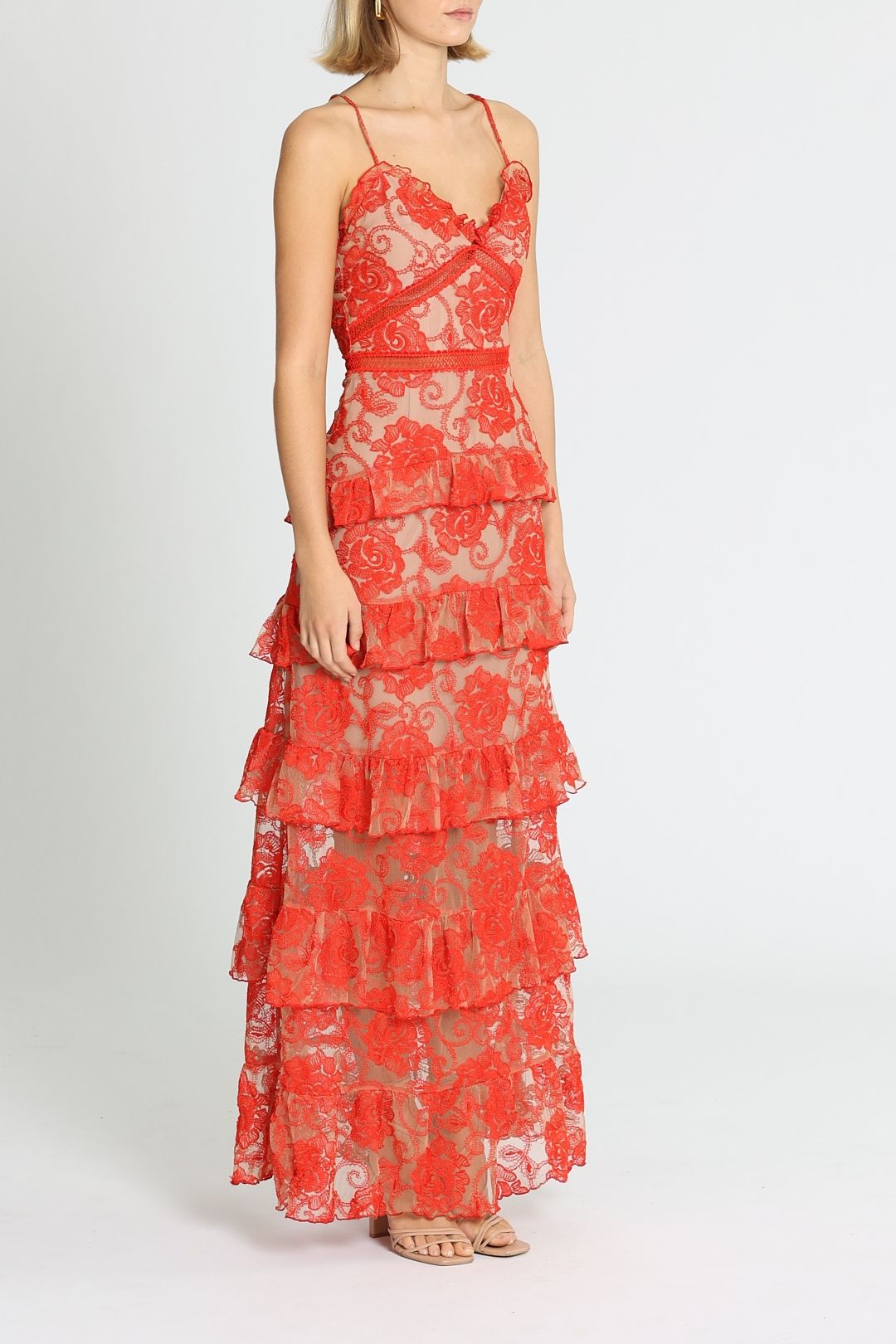 Rosie Lace Tiered Gown photo 2