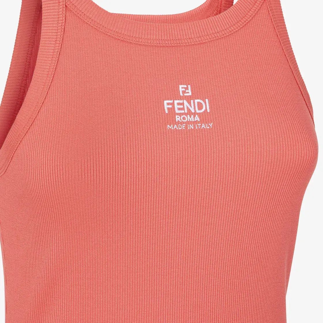Fendi Cotton Top Salmon Pink Size XS / AU 6 photo 2
