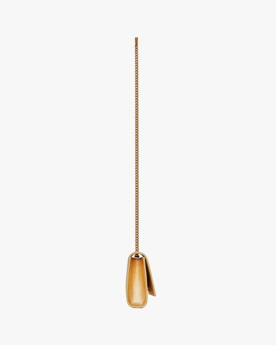 Saint Laurent Kate Handbag - Gold photo 4