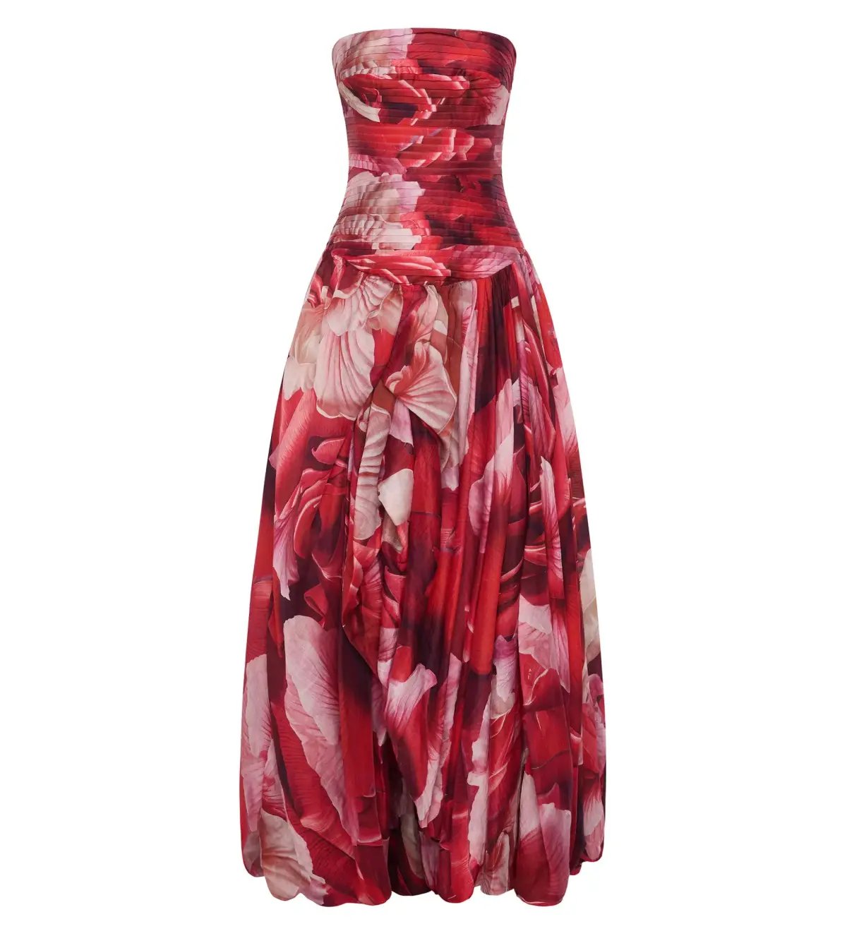 Aje Flora Gown Prismatic Floral Red Size AU 6 photo 5