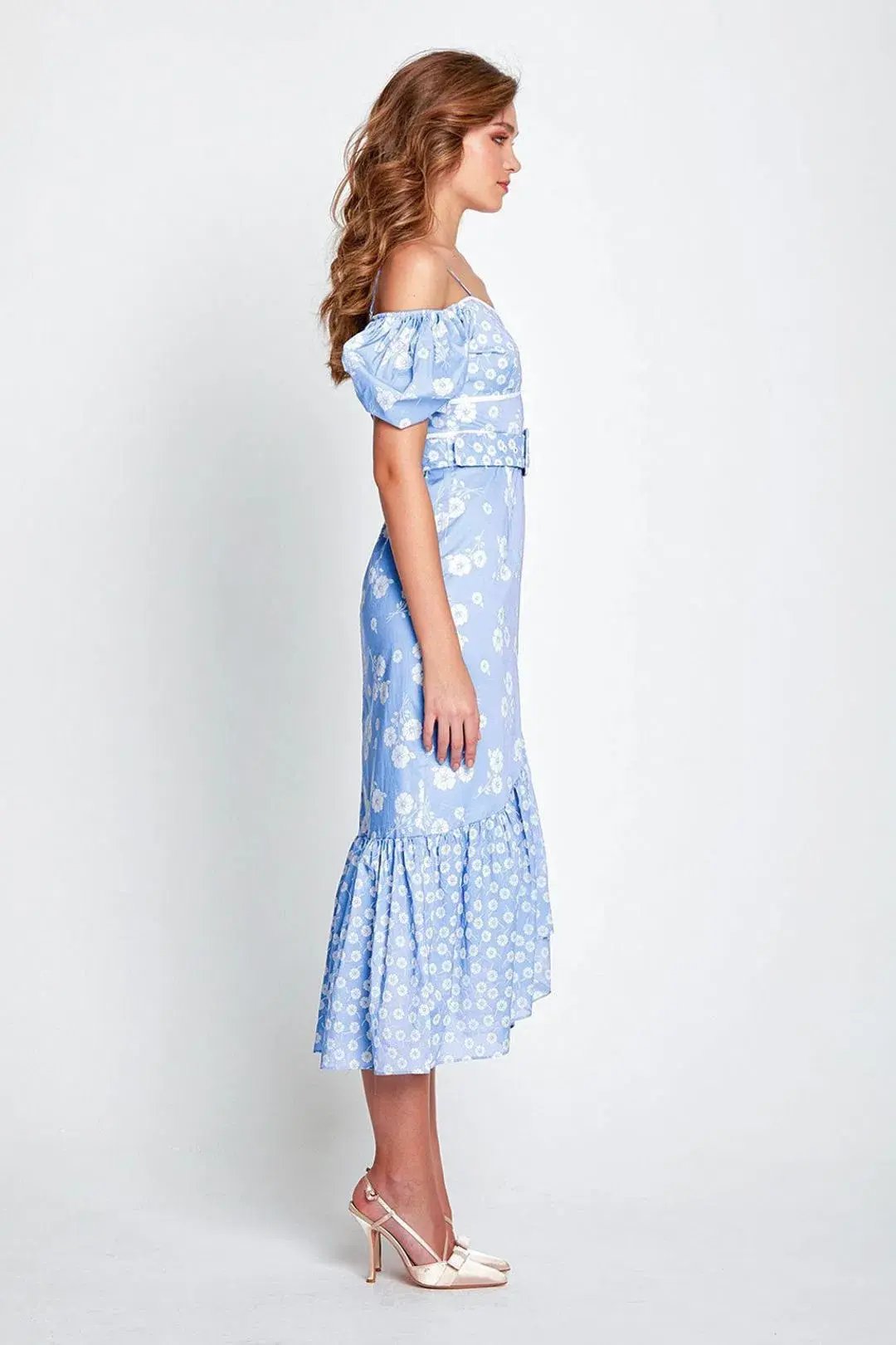 Alice McCall Izabella Midi Dress in Blue Size 6 photo 2