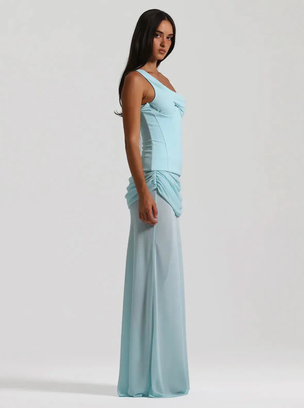 Natalie Rolt Cadence Gown in Blue Size 2/ AU 10 photo 2