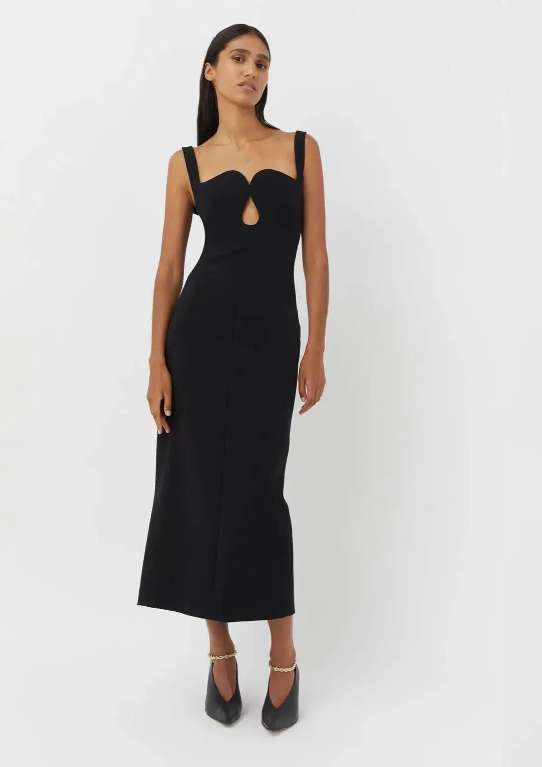 Camilla and Marc Brixton Midi Dress Black Size 14 photo 2