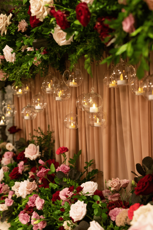 Hanging Glass Ball Tealight Holders photo 5