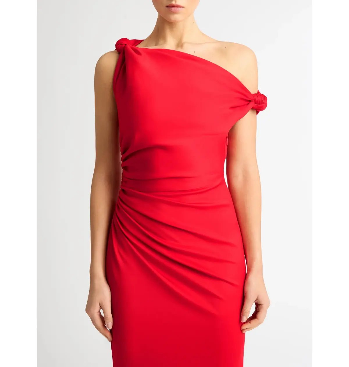 Sheike Ludlow Midi Dress Red Size AU 8 photo 2