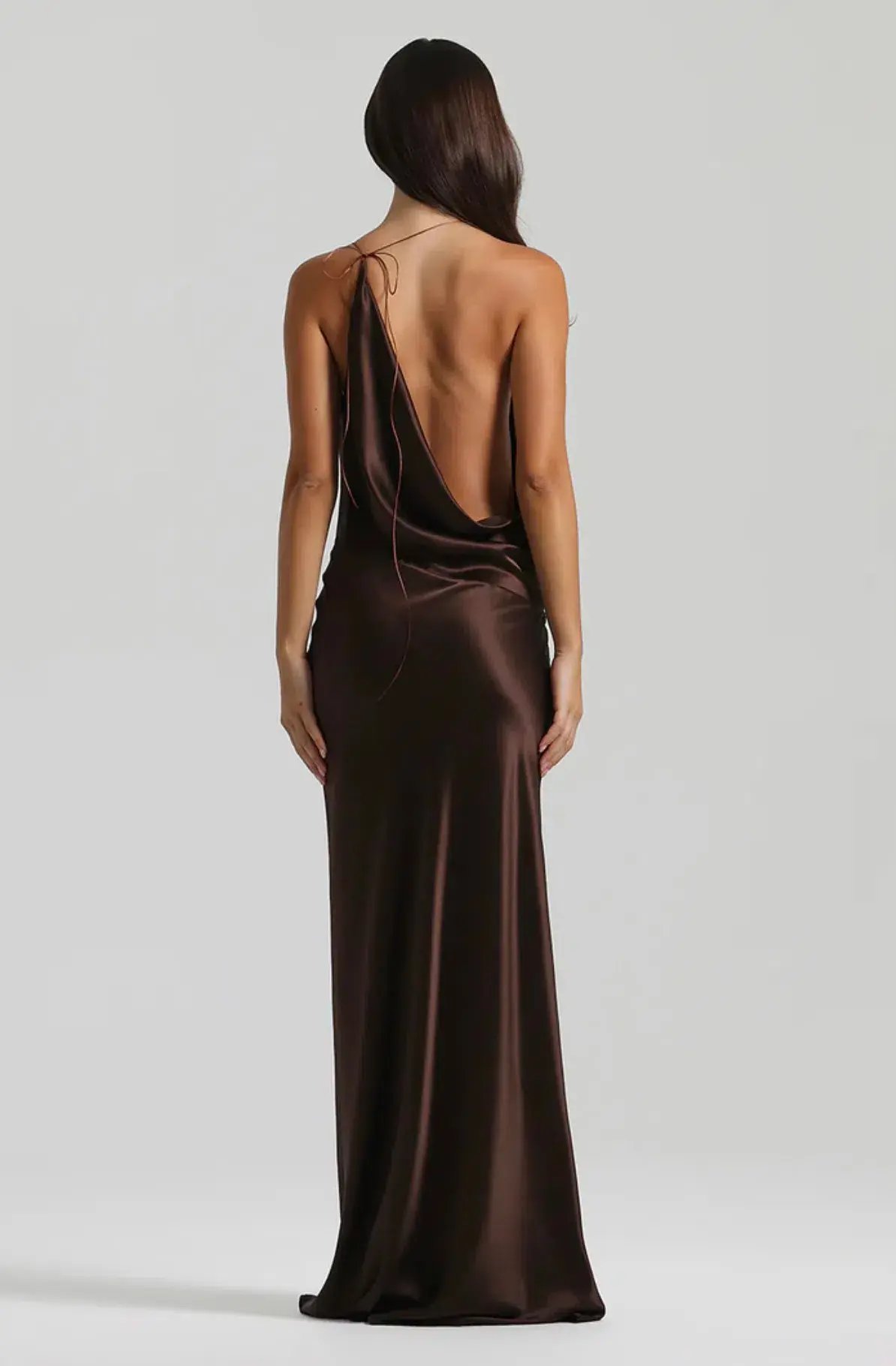 Natalie Rolt Gabi Gown Espresso Size 6 photo 2