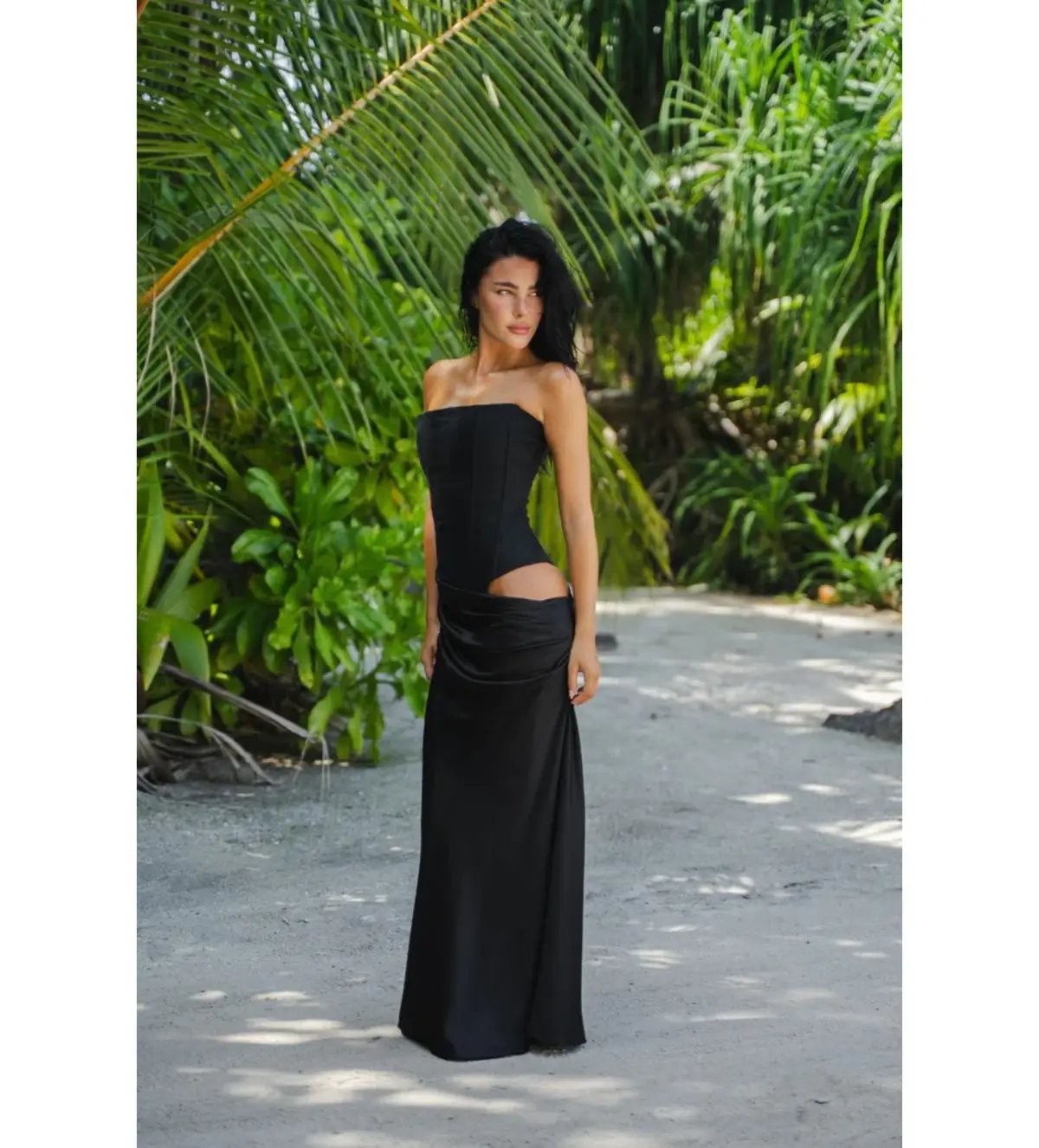 HNTR the label Huxley Gown Black Size AU 6 photo 2