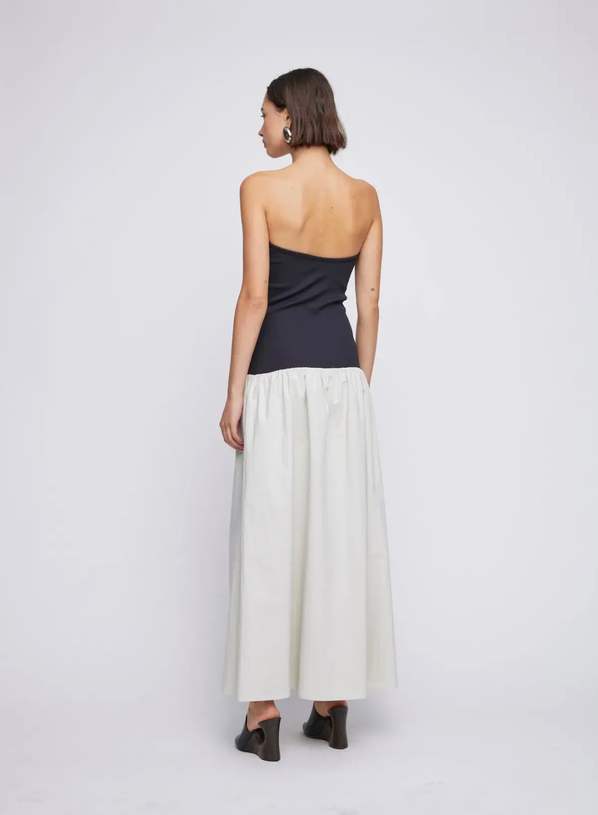 Anna Quan Amyra Dress Dove Cotton Size 8 photo 2