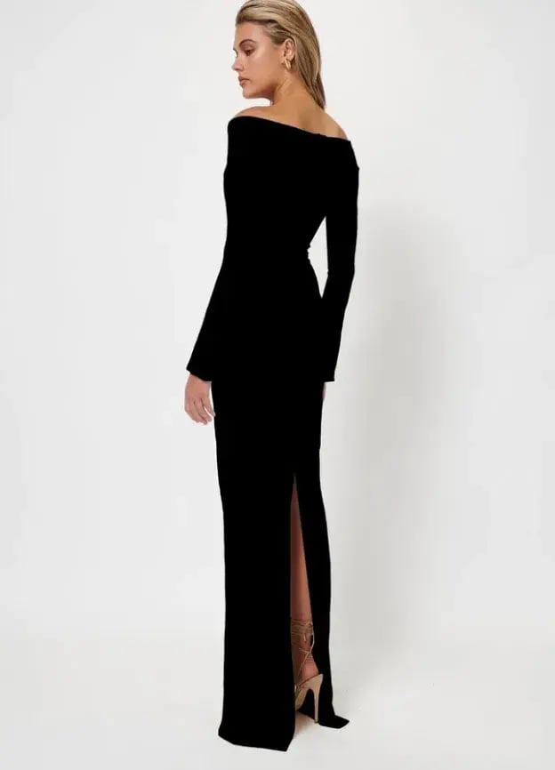 Effie Kats Vale Gown Black Size M / AU 10 photo 3