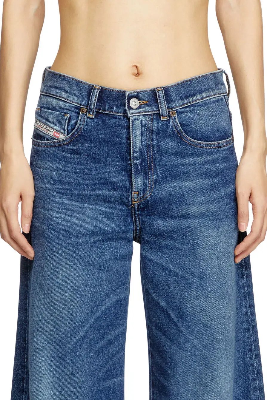Diesel 1978 D-Akemi Blue Trousers Size 12/M photo 3