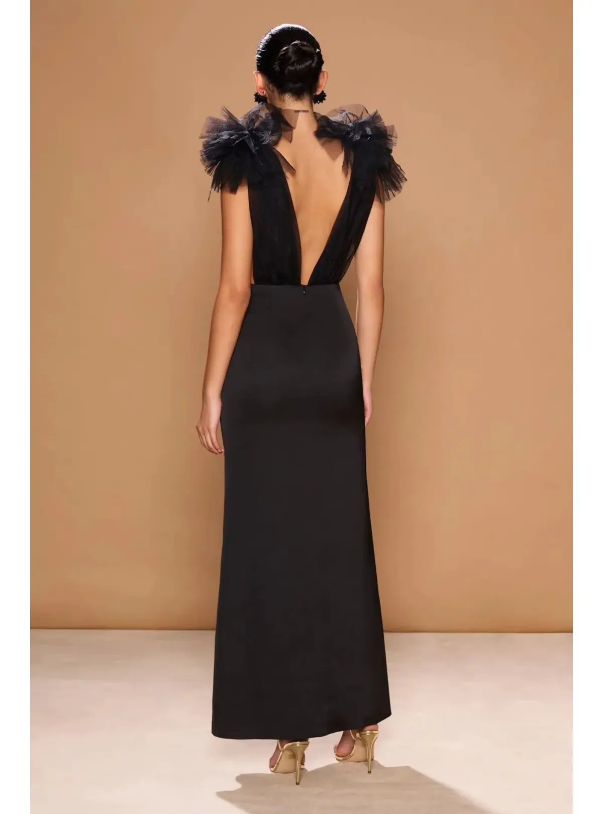 Sonya Moda Como Gown Noir Size AU 10 photo 3