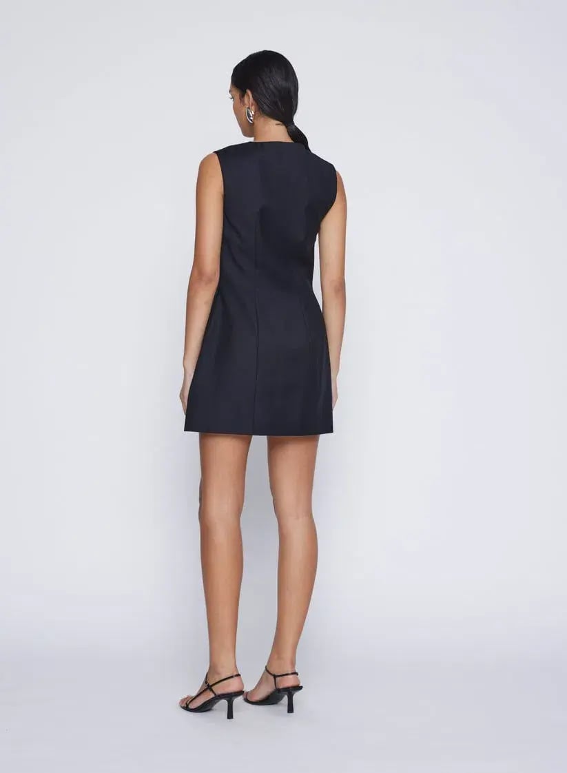 Anna Quan Sofia Dress Black  Size 12 photo 3