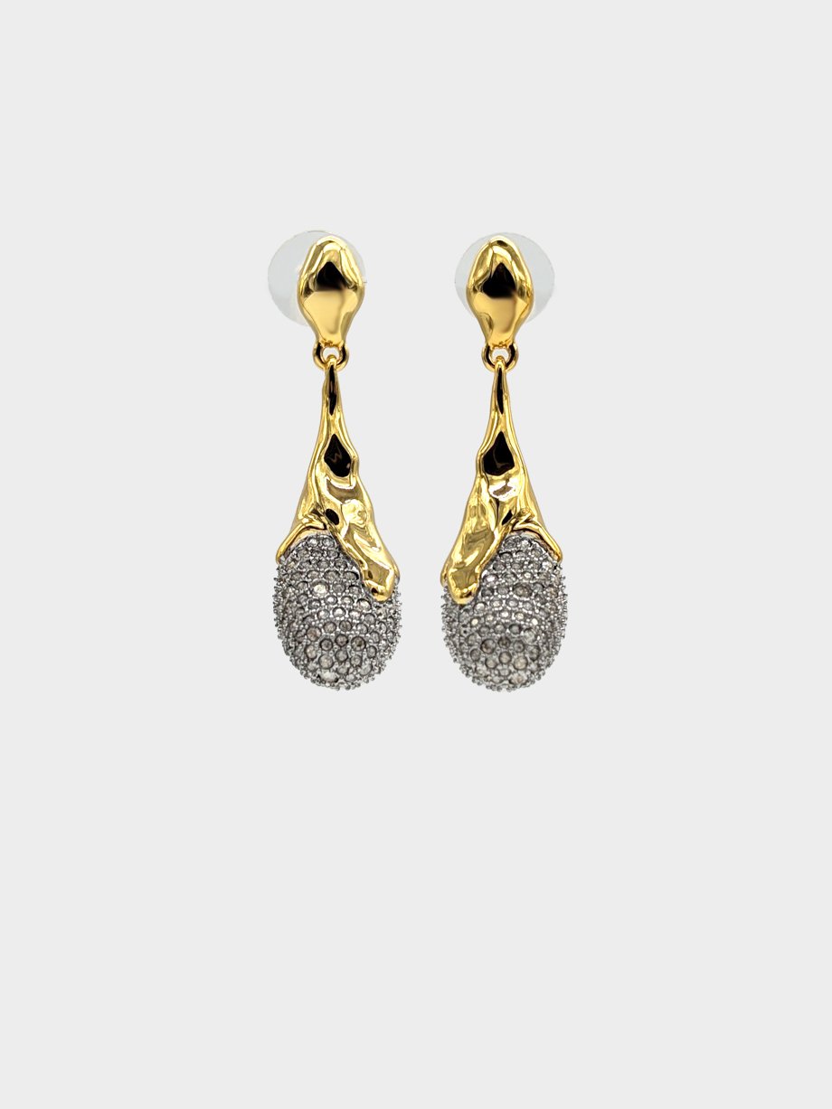Alexis Bittar Solanales Crystal Teardrop Earrings photo 3