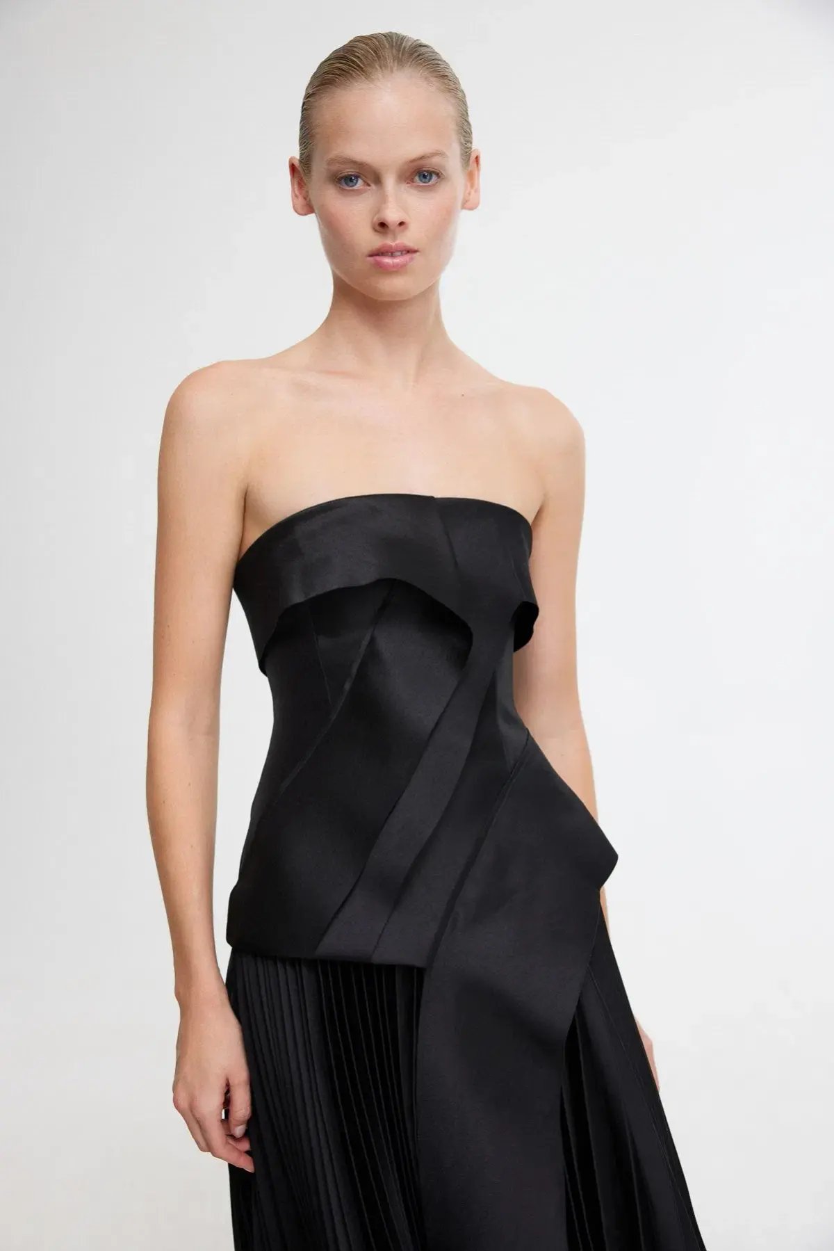 Acler Hammil Midi Dress Black Size 12 photo 2
