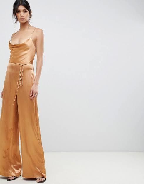 Bec & Bridge Feel the Heat Jumpsuit Cinnamon Size 6 photo 4