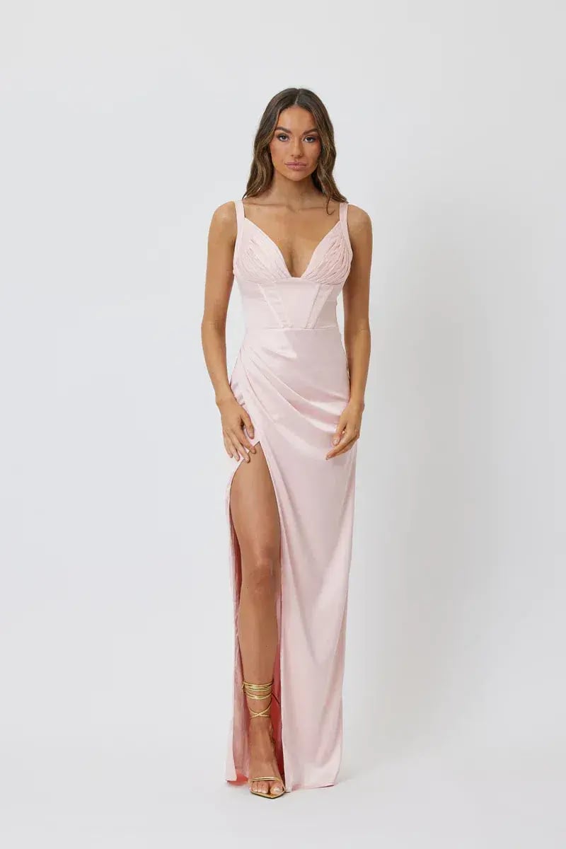 Bianca and Bridgett Peony Dress Blush Size 14 photo 2