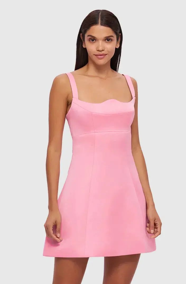 Leo Lin Jacinta Dress in Bubblegum photo 4