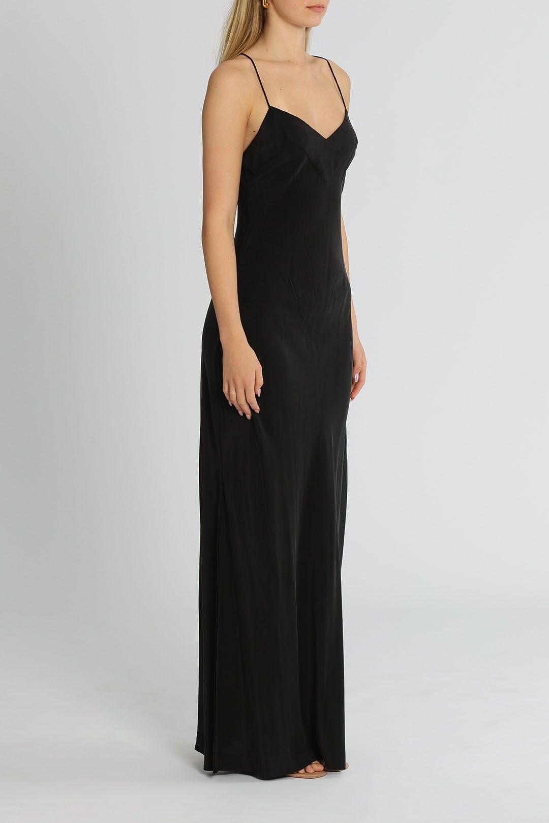 Bias Cut Silk Dress photo 2
