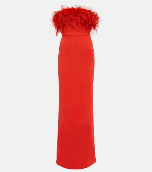 Rebecca Vallance Scarlett Strapless gown photo 2