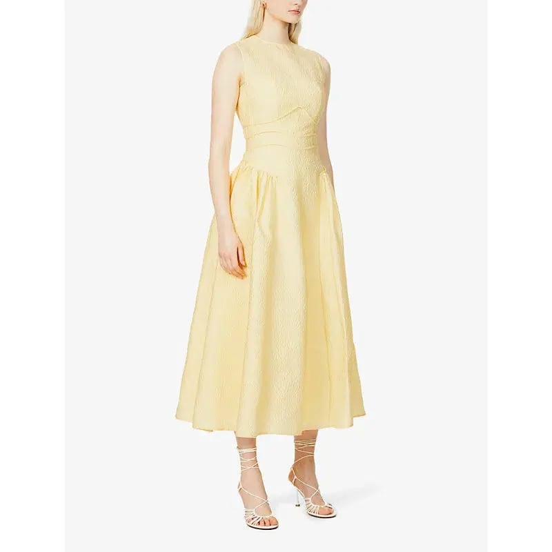 Rachel Gilbert Sophia Dress Yellow Size 3 / AU 12 photo 2