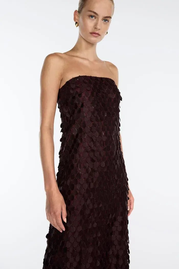 Manning Cartell Supreme Extreme Dress in Mulberry Size 10 photo 3
