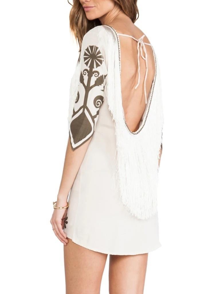 Spell Designs Wild Horses Fringe Dress Size 8 photo 3