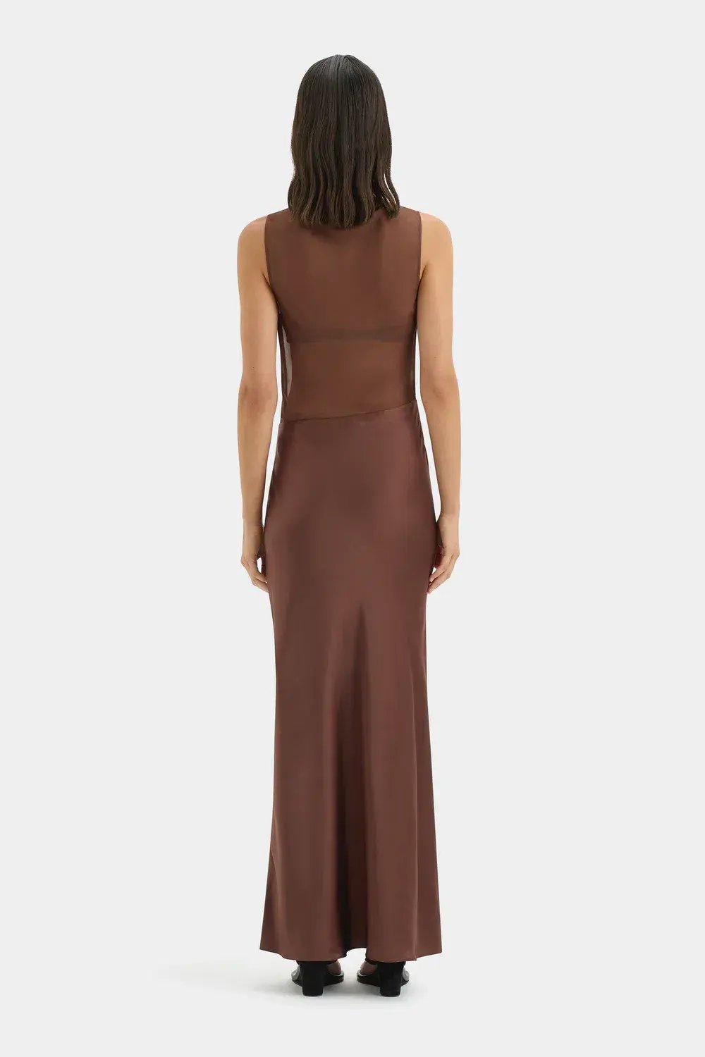 Sir the Label Luca Gown Maxi Dress in Chestnut Size 3/ AU 12 photo 2