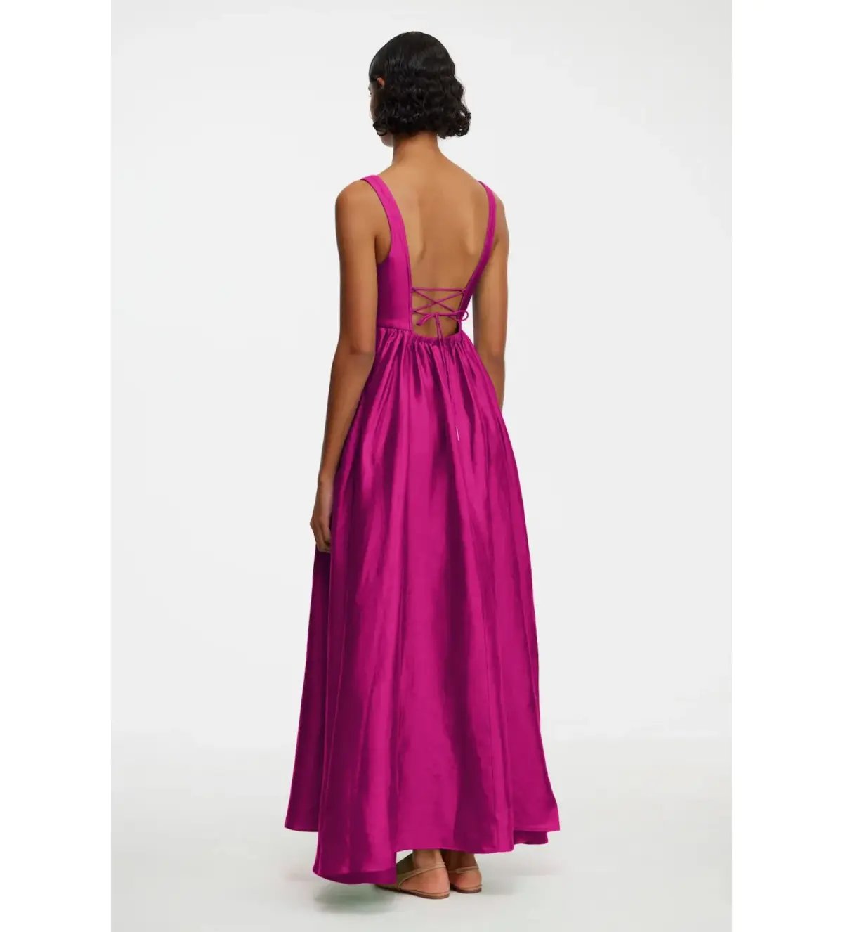 Acler Sandgate Maxi Dress in Plum Size 12 photo 3