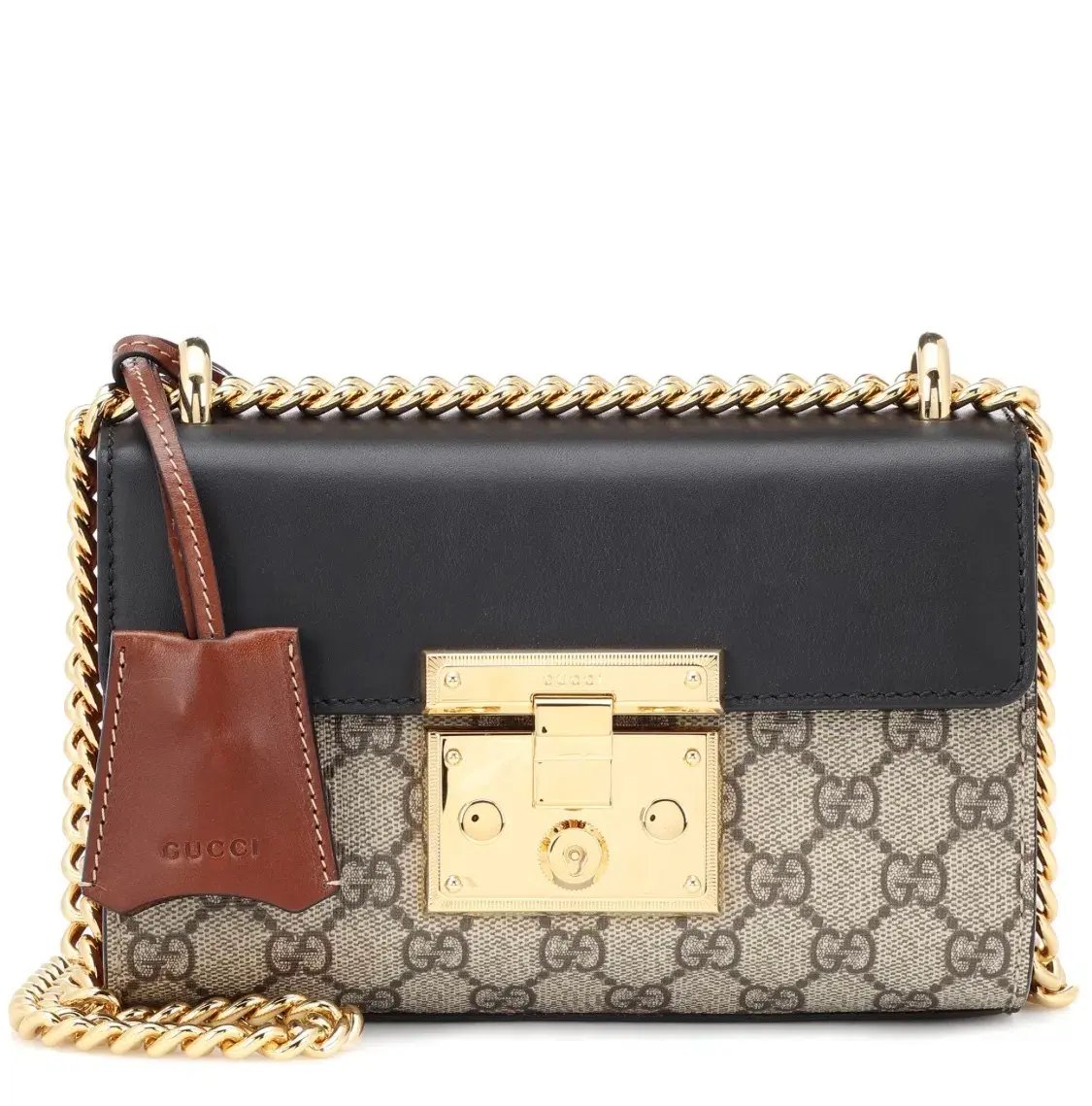 Gucci GG Supreme Padlock Bag Small Beige/Ebony photo 2